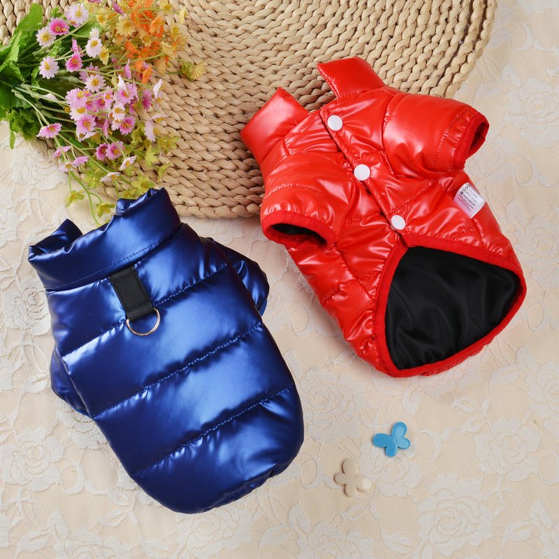 Two-legged Clothes With Down Cotton Warm Vest For Pet Dogs | Luxury Home Accessories | Heulog Glow