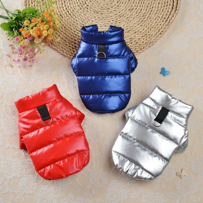 Two-legged Clothes With Down Cotton Warm Vest For Pet Dogs | Luxury Home Accessories | Heulog Glow