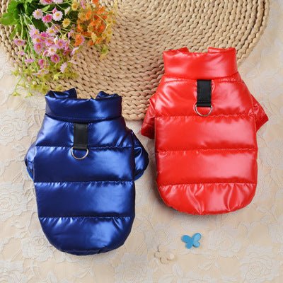 Two-legged Clothes With Down Cotton Warm Vest For Pet Dogs | Luxury Home Accessories | Heulog Glow