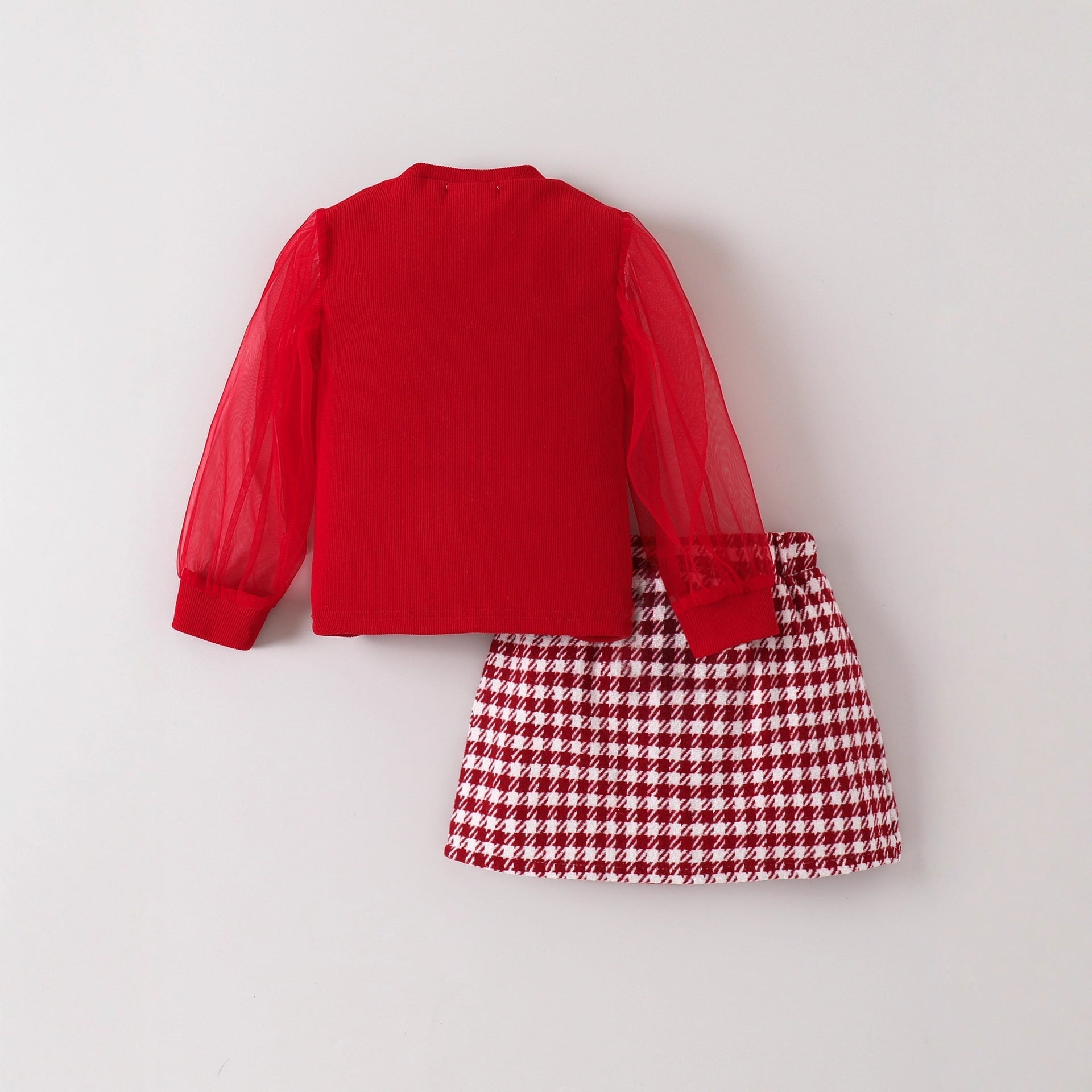 Two-piece Bow Children's Clothing With Long Skirt | Luxury Home Accessories | Heulog Glow