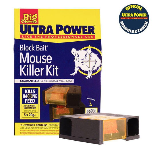 Ultra Power Block Bait2 Mice Killer Kit | Luxury Home Accessories | Heulog Glow