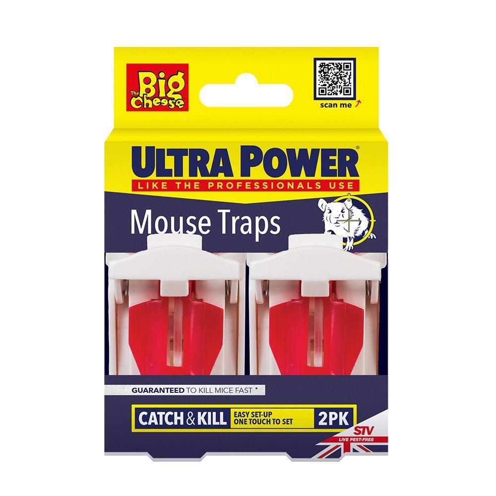 Ultra Power Mouse Trap Baited 2Pack | Luxury Home Accessories | Heulog Glow