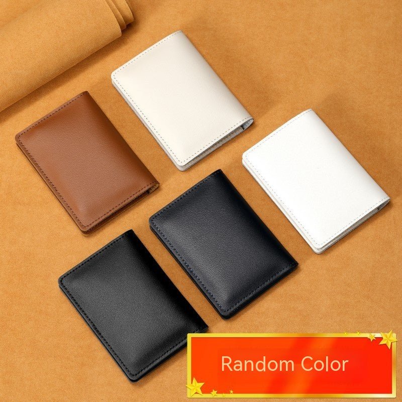Ultra-thin Cowhide Card Holder Men And Women | Luxury Home Accessories | Heulog Glow