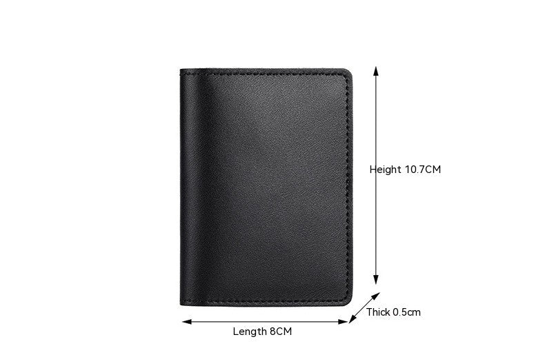 Ultra-thin Cowhide Card Holder Men And Women | Luxury Home Accessories | Heulog Glow