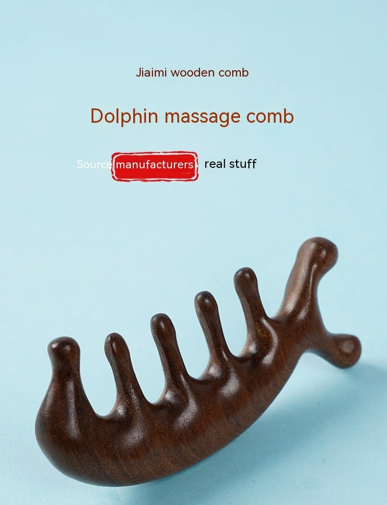 Unisex Five Teeth Massage Comb | Luxury Home Accessories | Heulog Glow