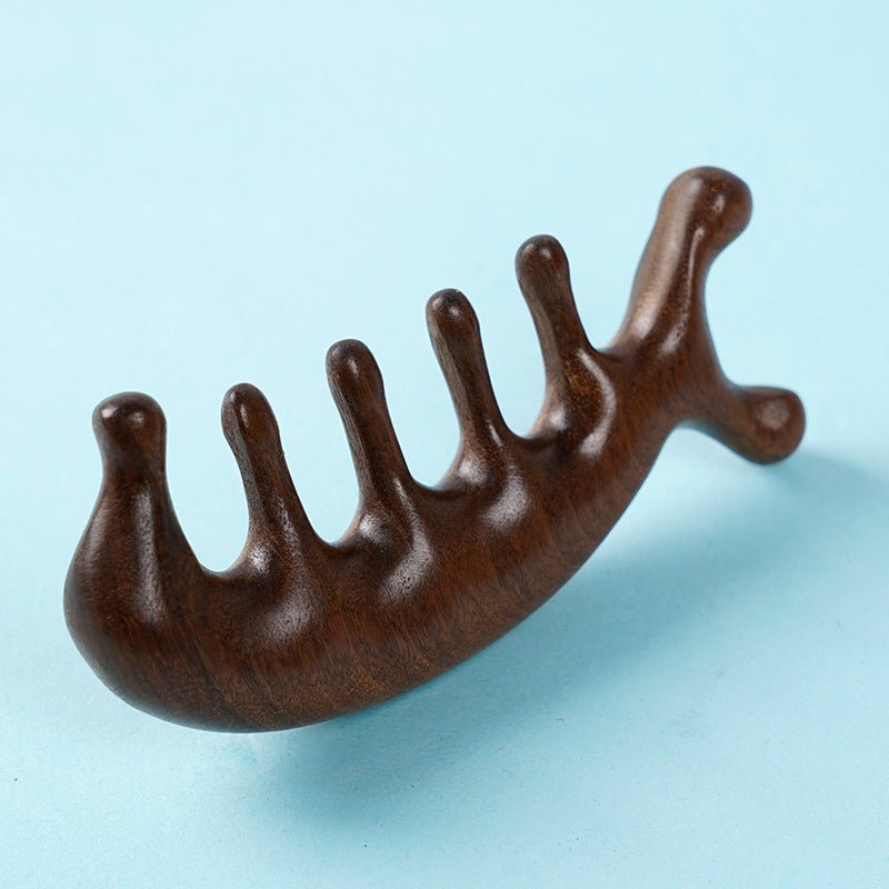 Unisex Five Teeth Massage Comb | Luxury Home Accessories | Heulog Glow
