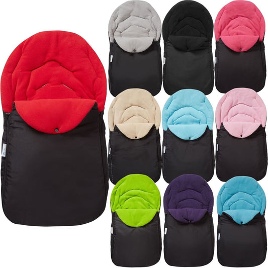 Universal Car Seat Footmuff / Cosy Toes - Fits All 3 And 5 Point Harnesses | Luxury Home Accessories | Heulog Glow