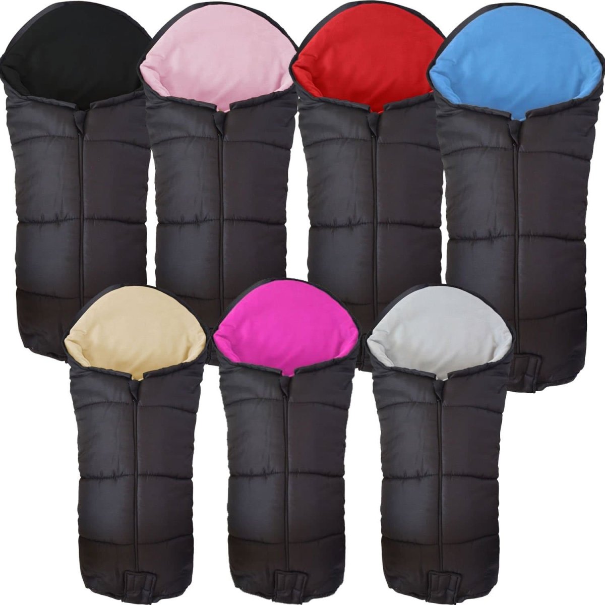 Universal Deluxe Pushchair Footmuff / Cosy Toes - Fits All Pushchairs / Prams And Buggies | Luxury Home Accessories | Heulog Glow