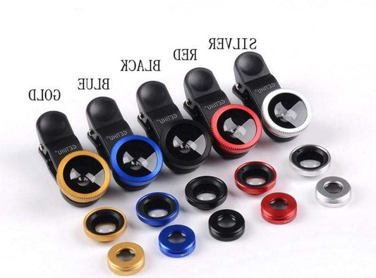 Universal Fisheye Lens 3 in 1 Mobile Phone Clip Lenses Fish | Luxury Home Accessories | Heulog Glow