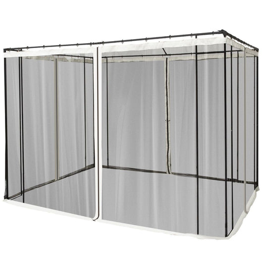Universal Replacement Mesh Netting Screen Walls fits 300cm x 300cm Gazebo