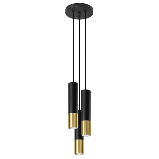 LOOPEZ Pendant Lamp - Modern Steel Design - Quality GU10 Bulb