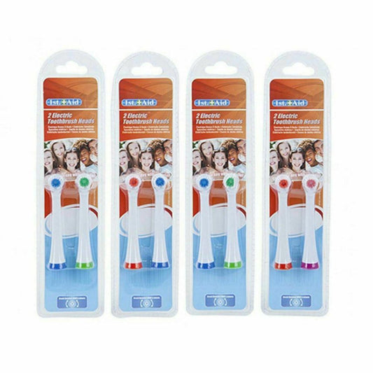 PMS Spare Head Electric Toothbrush - Assorted Colors - Best Quality - Professional Seller