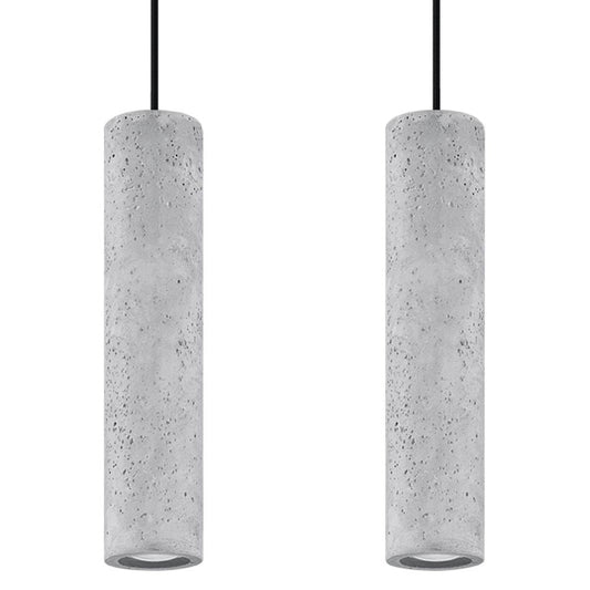 Industrial Pendant Lamp - Luvo Concrete Design - High Quality GU10