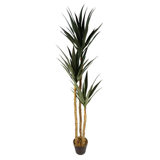 XL 170cm Artificial Triple Yukka Tree - High Quality Tropical Plant