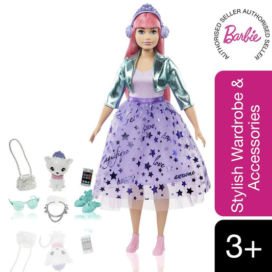 Deluxe Princess Daisy Barbie Doll | Princess Adventure | Top Quality Toy for Kids