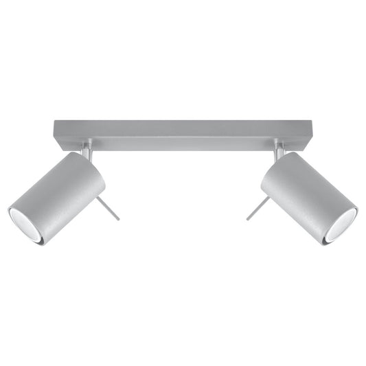 Modern Steel Ring Ceiling Lamp - GU10