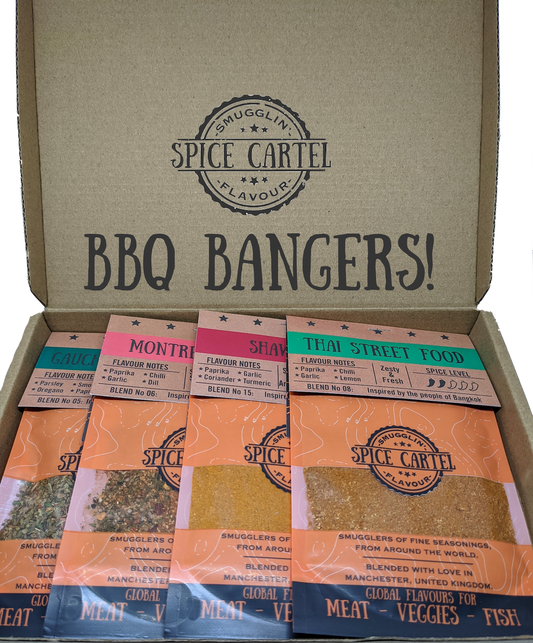 Authentic BBQ Rubs Gift Box | Flavour-Packed Spices for Amazing Barbecues!
