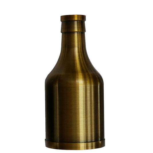 Vintage Industrial Lamp Holder | Antique Retro Edison E27 Fitting - Brass | 5 Pack