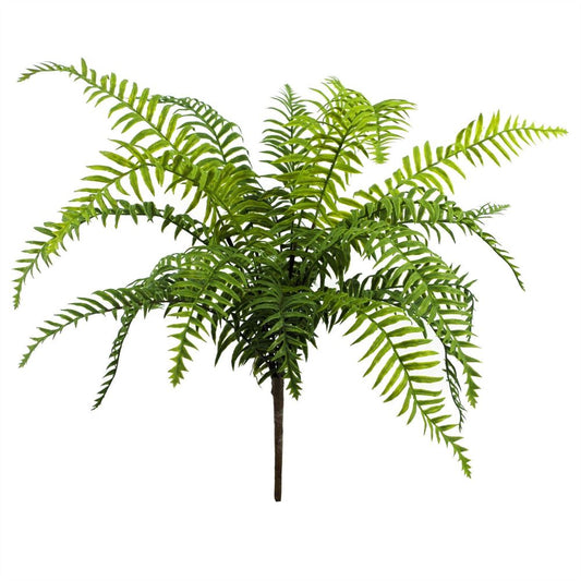 Premium Quality 50cm Artificial Boston Fern - Lifelike Fronded Plant