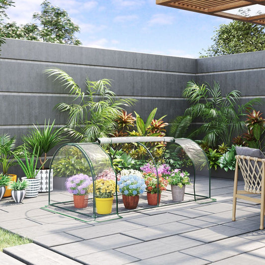 Mini Portable Gardening Flower Plants Greenhouse Warm House