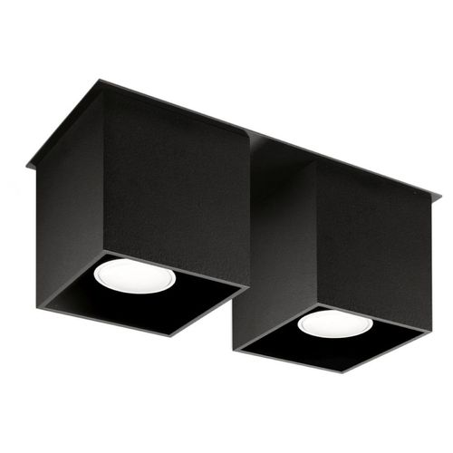 Ceiling lamp aluminum Quad modern Design GU10
