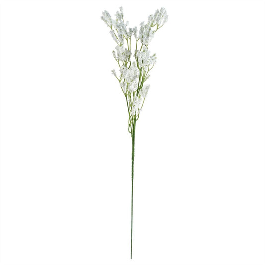 Amethyst Vase, Artificial Orchids & Foliage - 80cm