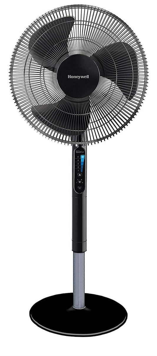 Honeywell Advanced QuietSet 16" Stand Fan - Black UK Plug