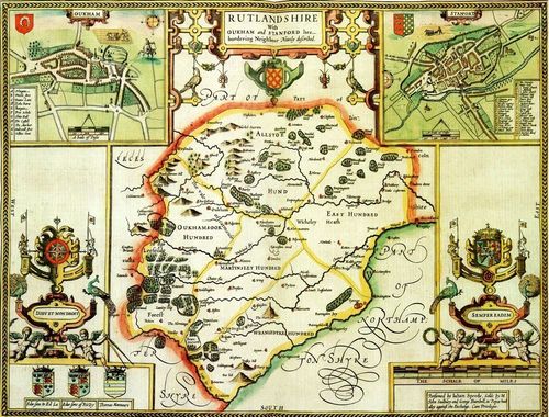 Rutland Historical Map 1000 Piece Jigsaw Puzzle (1610)