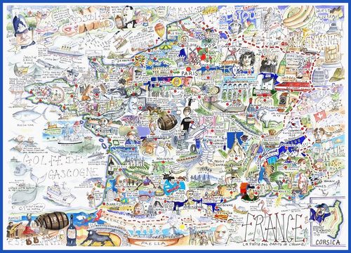 Tim Bulmer France 1000 piece  Jigsaw Puzzle