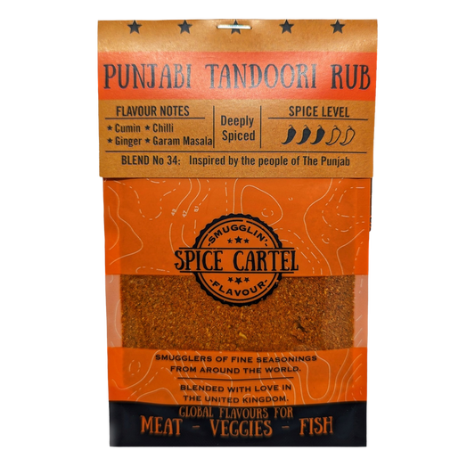 Authentic Punjabi Tandoori Spice Blend - Bursting with Bold Flavors - 35g Resealable Pouch