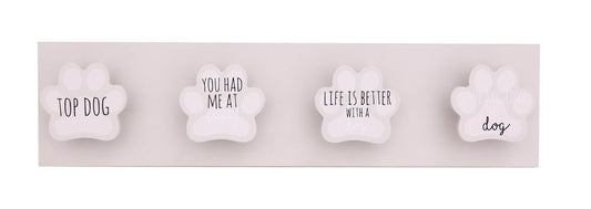 Premium Dog Paw Coat Hooks - Stylish & Practical - 40cm Length