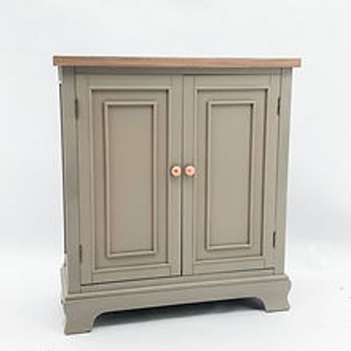 90CM WOODEN STORAGE UNIT