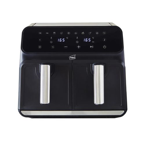 Neo Black Electric 8.5L Digital Air Fryer with Glass Viewing Window