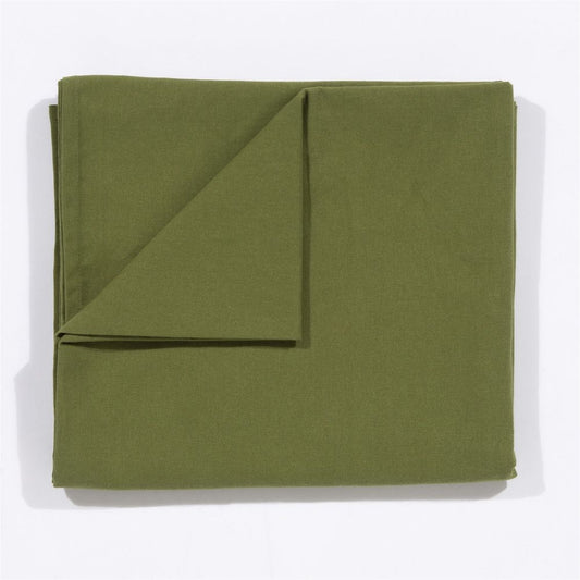 Premium 100% Cotton Olive Tablecloth - 240x140cm - Perfect for any Occasion!