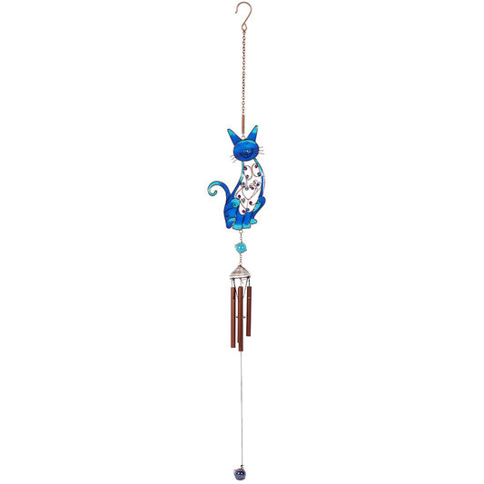 Blue Cat Windchime