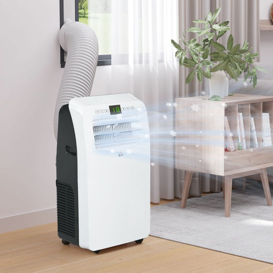 HOMCOM 12000 BTU Portable AC - 28m² - Dehumidifier - Timer