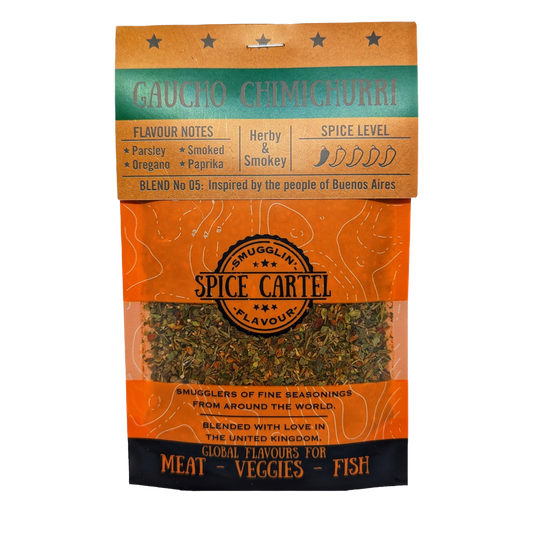 Spice Cartel's Gaucho Chimichurri - Authentic Argentine Flavors - 35g