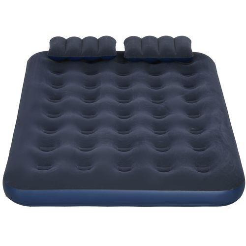 Outsunny Queen Inflatable Mattress with Hand Pump, Pillows, 203 x 152 x 22cm