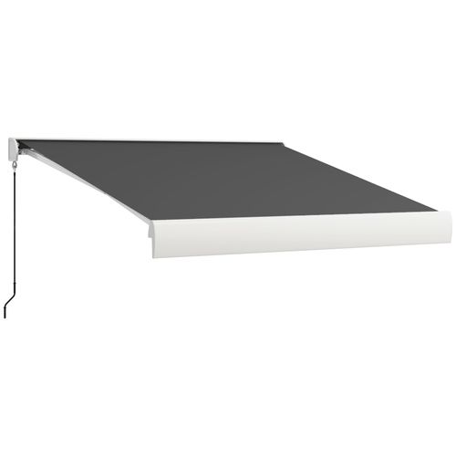 Outsunny 3 x 2.5m Electric Retractable Awning Sun Canopies for Door Window