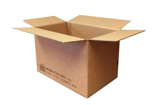 Used Printed Strong Double Wall Box 38cm