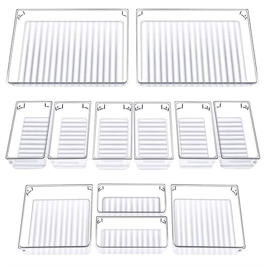 Drawer Organiser Trays - Set of 12 | Pukkr