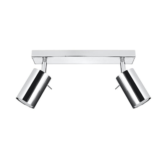 Modern Steel Ring Ceiling Lamp - Quality GU10 Spotlights