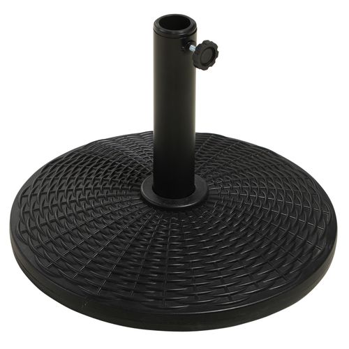 Outsunny 11.5kg Patio Weighted Umbrella Base Parasol Holder Outdoor Stand