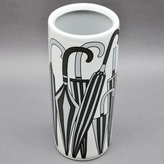 M S L Black and White Umbrella Design Umbrella Stand