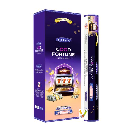 Satya Good Fortune Hexa - 120 Sticks