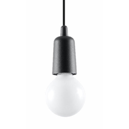 Pendant lamp PVC Diego modern Design E27