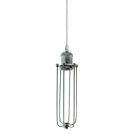 3 Way Cluster Hanging Ceiling Pendant Light E27 Chrome Light Fitting Lamp Kit