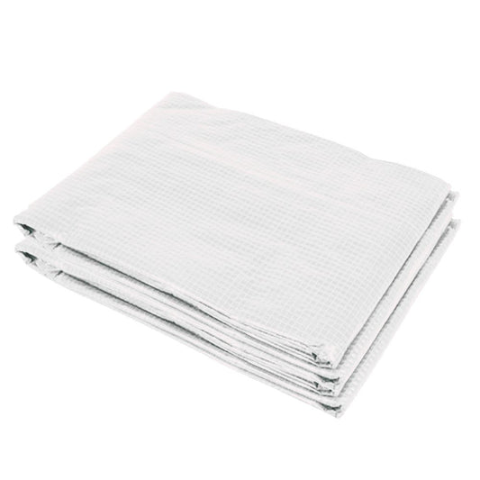 Premium White PE Greenhouse Cover Replacement - Durable & Weatherproof - Ideal for All Gardeners - 4.5x3x2m