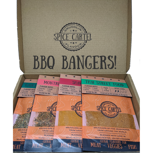 Authentic BBQ Rubs Gift Box | Flavour-Packed Spices for Amazing Barbecues!