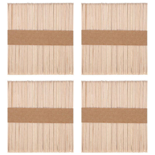 VINSANI Wooden Lolly Sticks - Premium Quality Craft Supplies for DIY Art Projects, Models, and More!